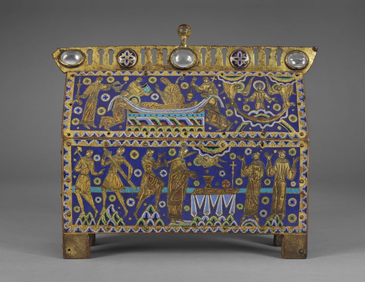 Reliquary casket showing the murder of Thomas Becket. Limoges, France, about 1180-1190. © Victoria and Albert Museum, London.